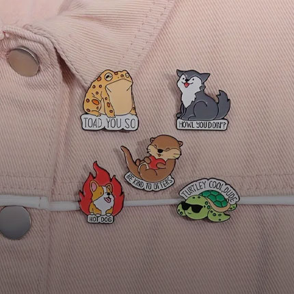 Animal Enamel Pins